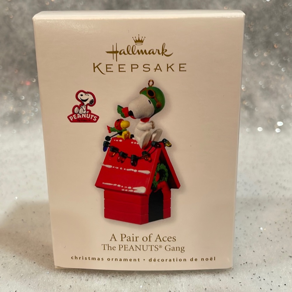 Snoopy & Woodstock A Pair of Aces The Peanuts Gang B36